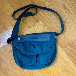 Lululemon Forest Green Crossbody bag